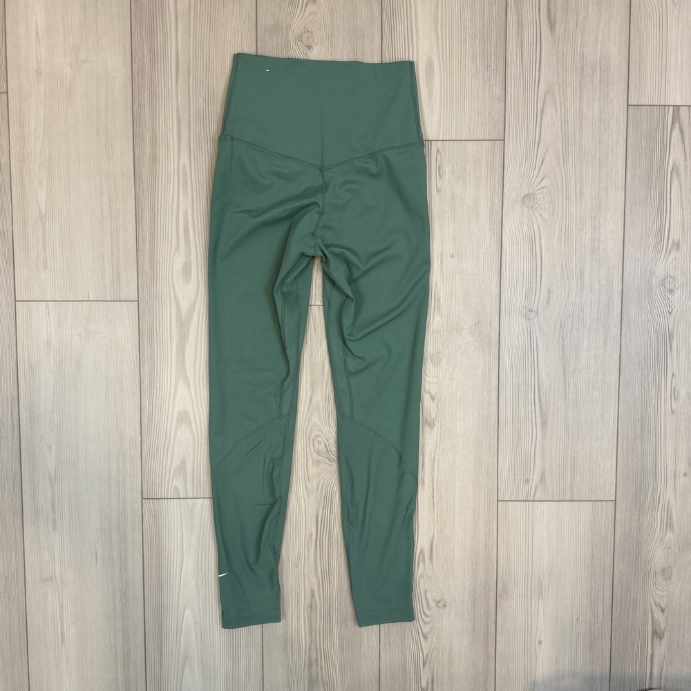 Nike One Women's XS High Rise Leggings Training Green DV9020 361